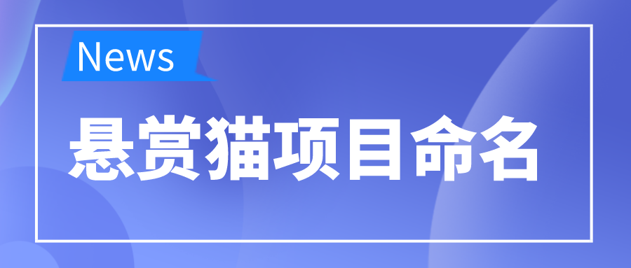 悬赏猫项目命名说明